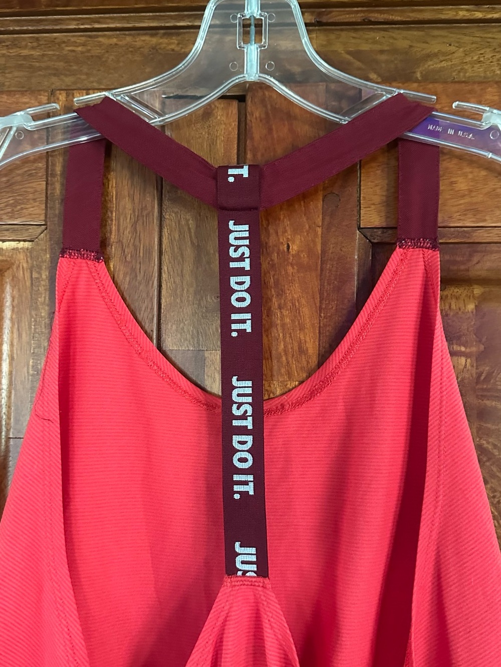 Nike Red Racerback Tank Top - Picture 6 of 7